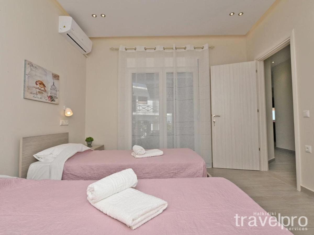 Sabbia Apartments Seafront By Rentalspro Services - Nea Moudania Halkidiki Buitenkant foto
