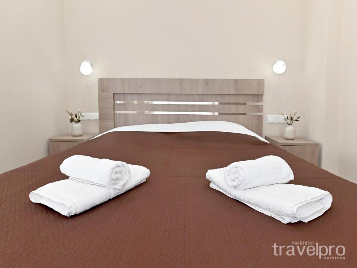 Sabbia Apartments Seafront By Rentalspro Services - Nea Moudania Halkidiki Buitenkant foto