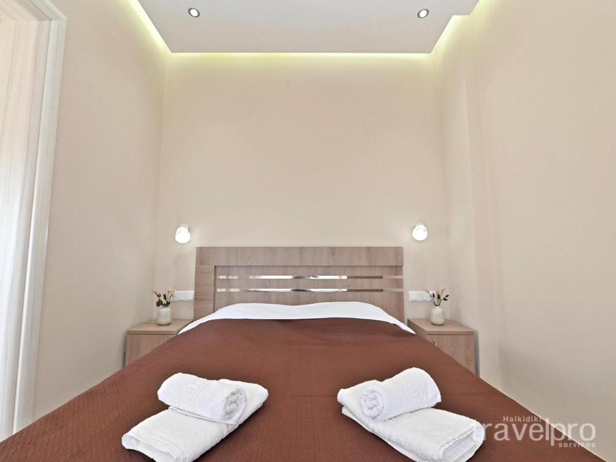 Sabbia Apartments Seafront By Rentalspro Services - Nea Moudania Halkidiki Buitenkant foto
