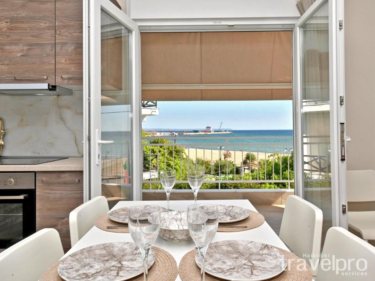 Sabbia Apartments Seafront By Rentalspro Services - Nea Moudania Halkidiki Buitenkant foto