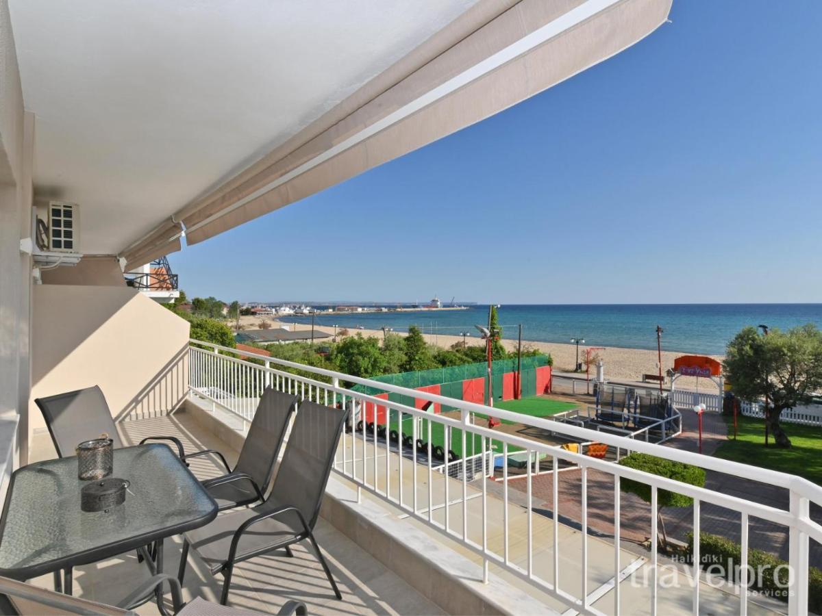 Sabbia Apartments Seafront By Rentalspro Services - Nea Moudania Halkidiki Buitenkant foto